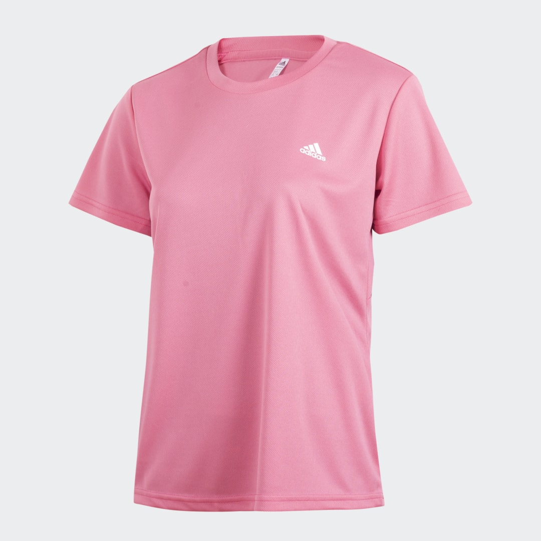 

adidas Playera Manga Corta Mujer, Rose tone