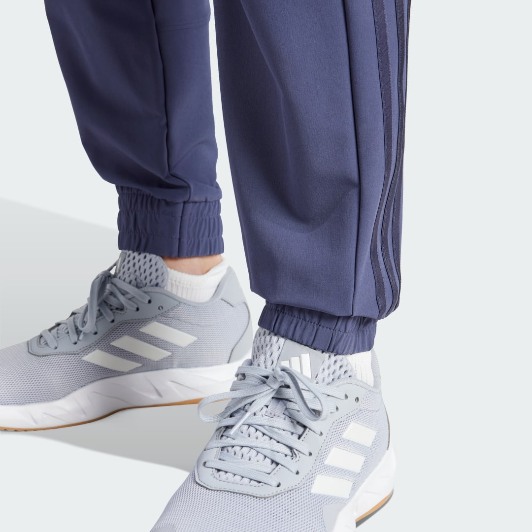 Adidas Pacer All Gym 3-Stripes Woven Mid-Rise Broek