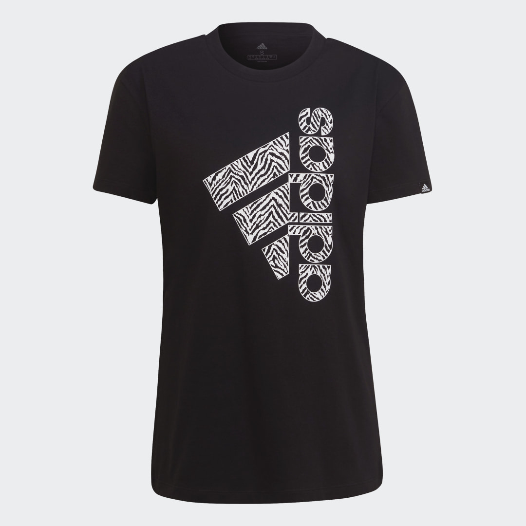 фото Футболка zebra logo graphic adidas sportswear