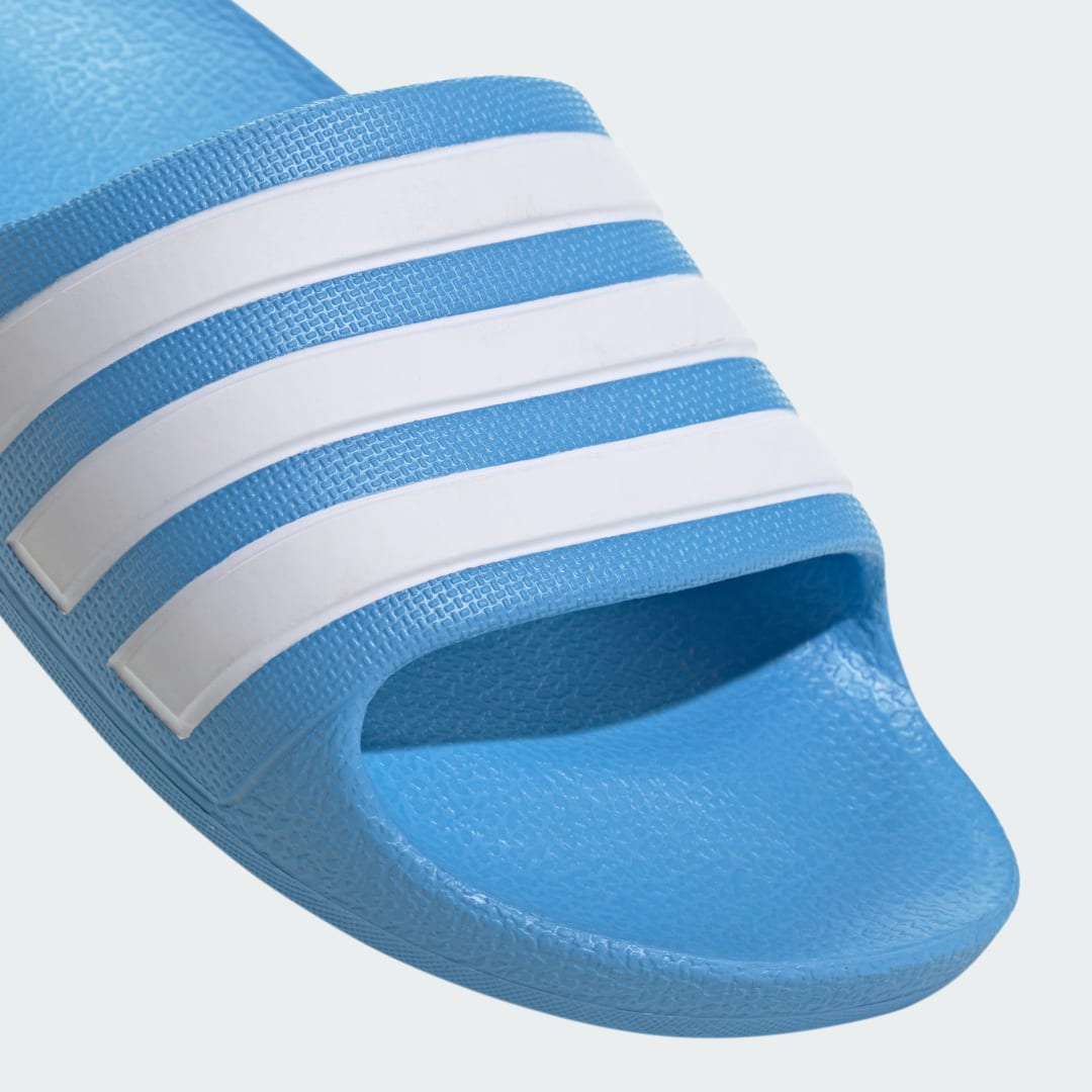 

adidas Sandalias Adilette Aqua Niño, Azul burst/blanco/azul burst