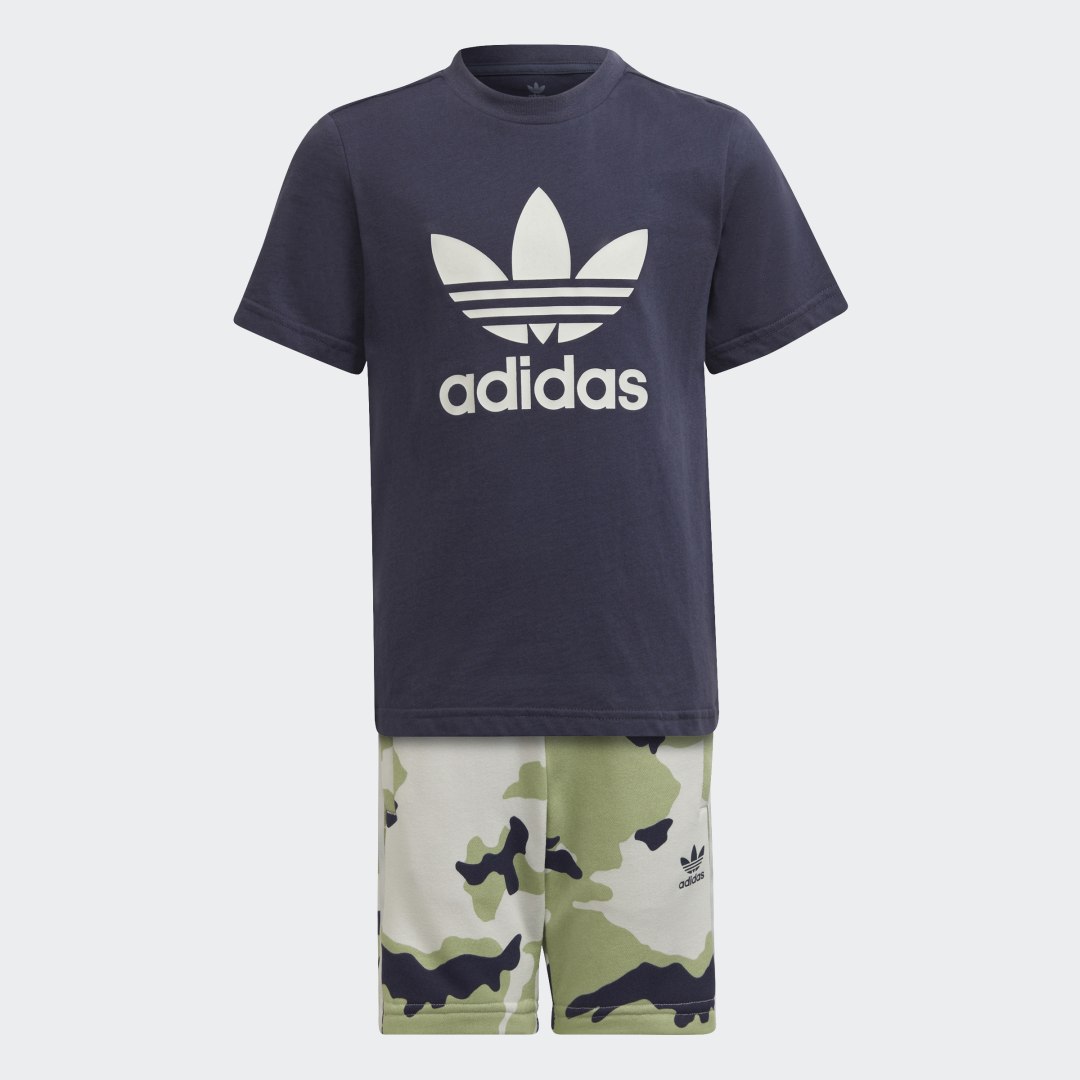 фото Комплект: футболка и шорты camo adidas originals