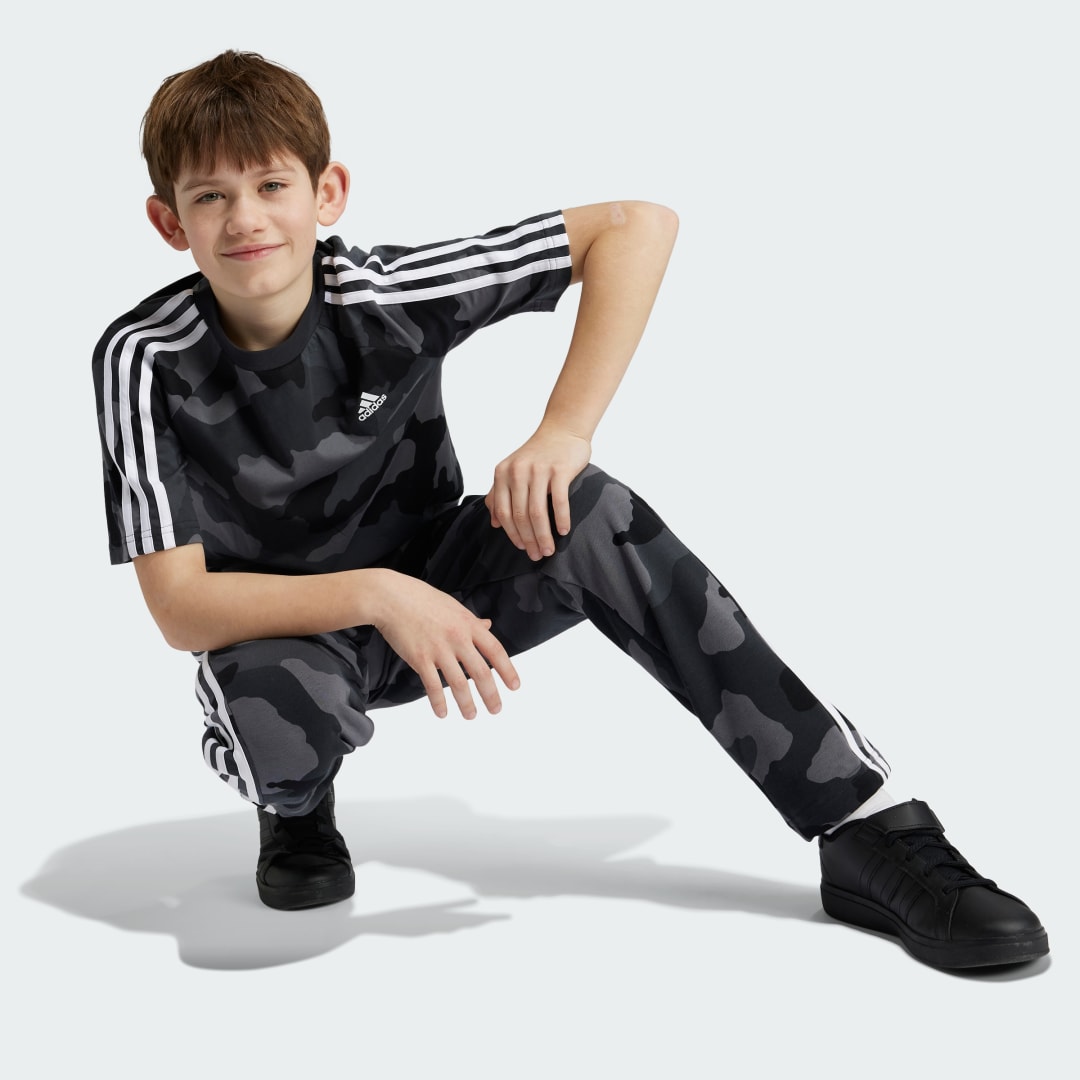 Adidas Juniors Essentials Allover Printed T-shirt Kids