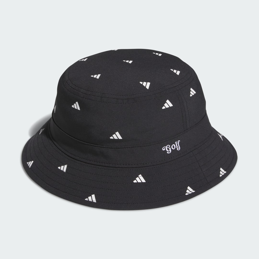 Image of adidas Women's Printed Bucket Hat Black S/M - Golf Hats