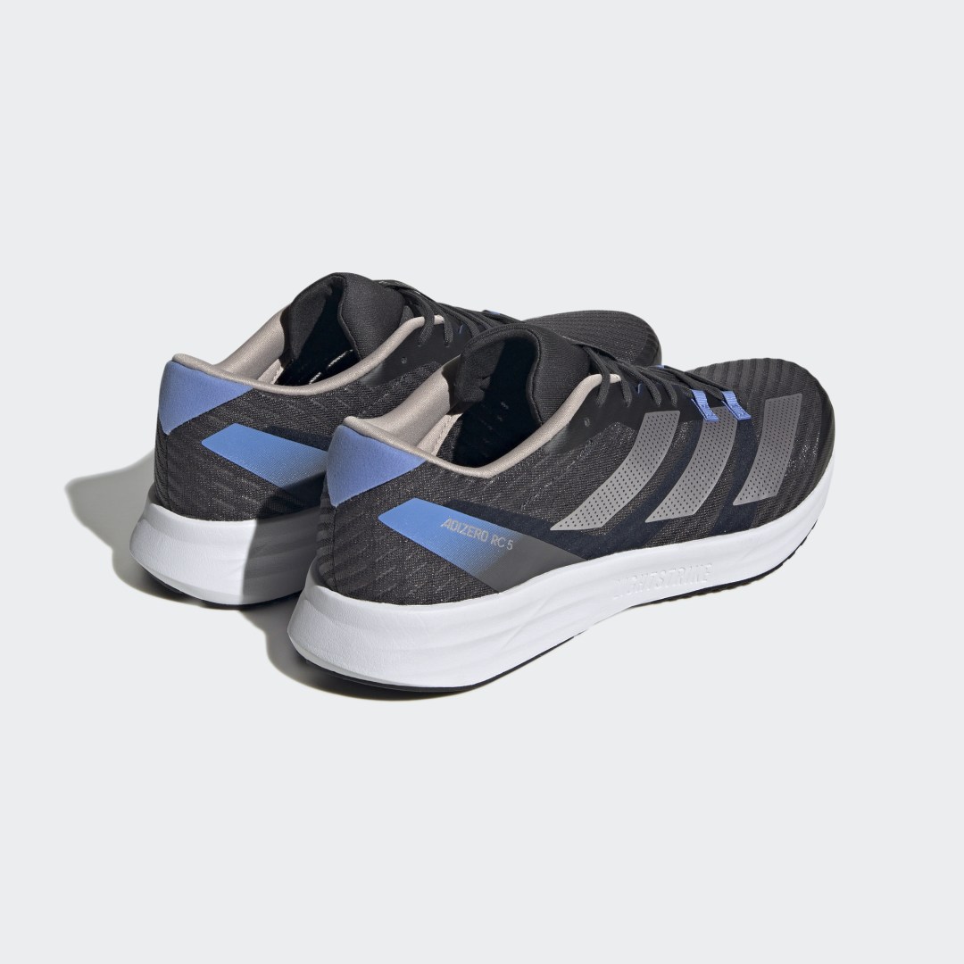 

adidas Tenis Adizero RC 5 Unisex, Carbon/taupe met./negro