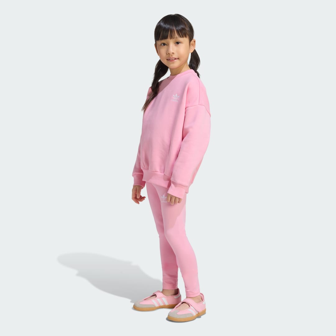 Thumbnail - CREW LEGGINGS SET, OVERSIZED