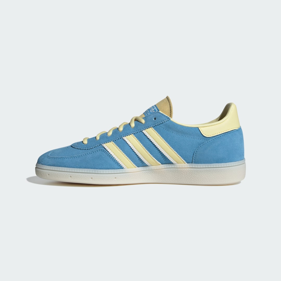 

adidas Tenis Handball Spezial Unisex, Semi azul burst/almost amarillo/crystal blanco