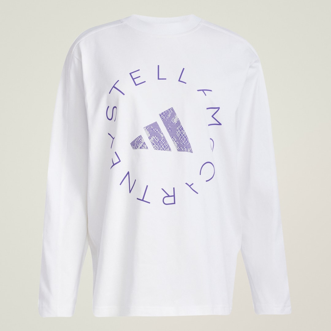 Adidas By Stella McCartney Oversized Graphic Longsleeve T-shirt