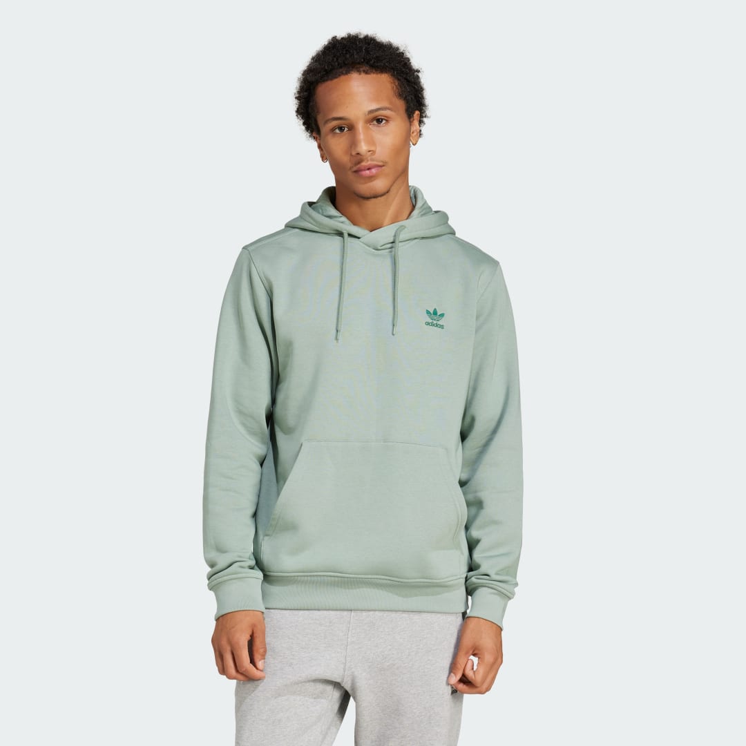 Adidas Originals Hoodie Essentials Hoodies & Sweaters in groen formaten: XL