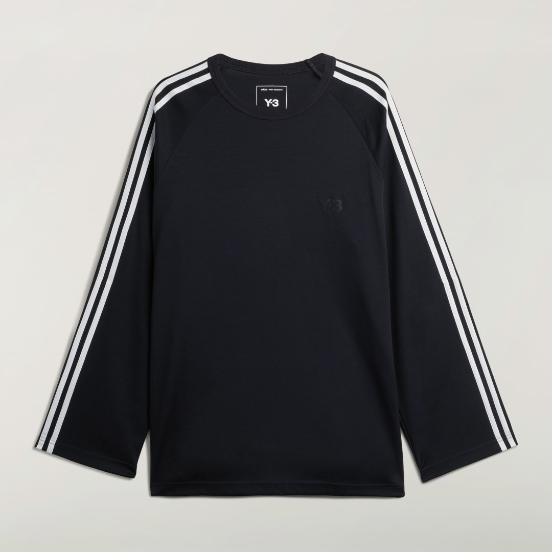 Adidas Y-3 Longsleeve 3-Stripes T-shirt