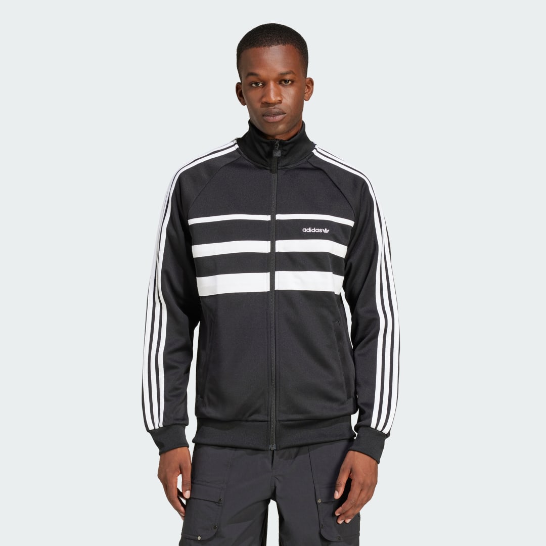 Adidas The First Sportjack Zwart- Heren Zwart