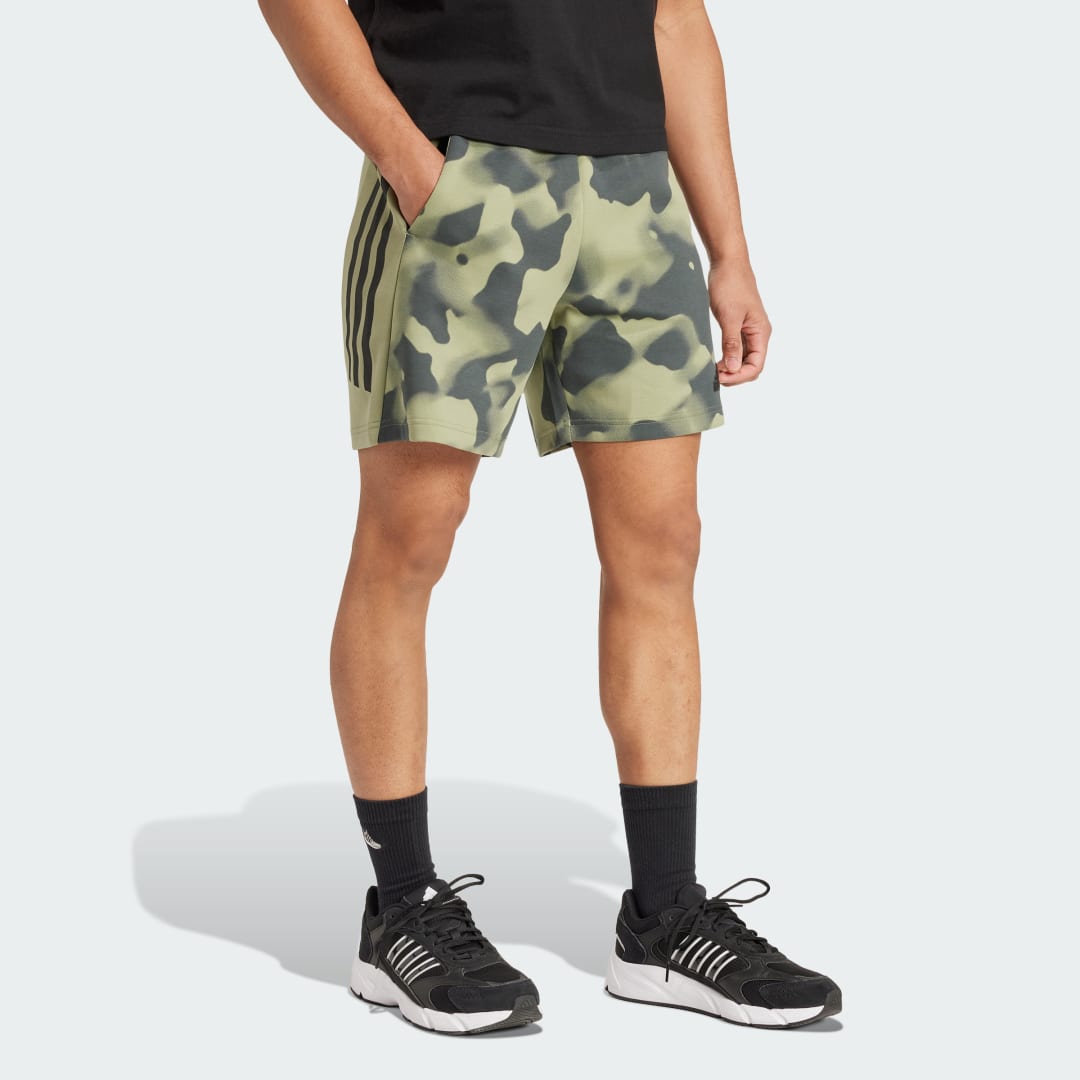 Adidas Future Icons 3-Stripes Allover Print Short