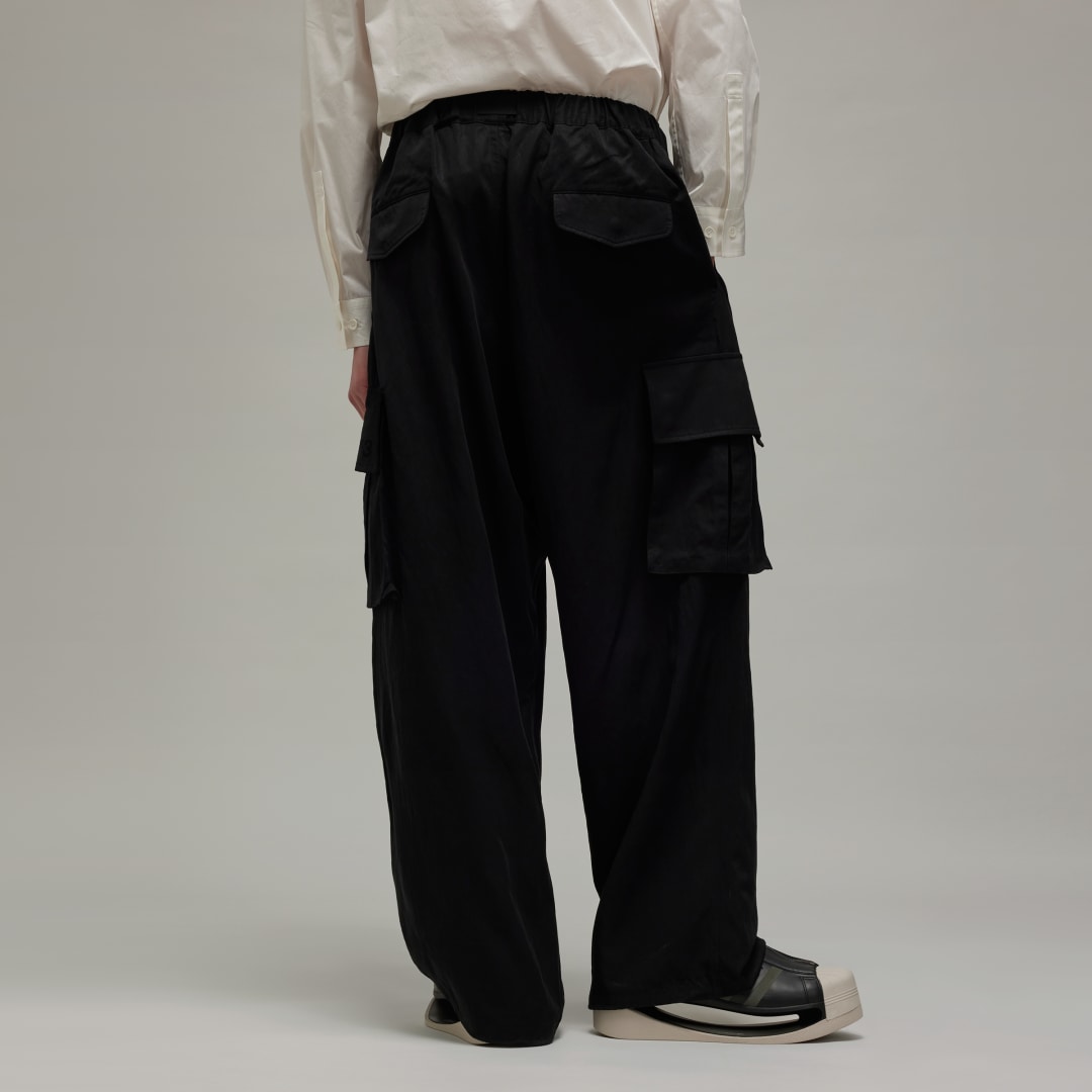 Adidas Y-3 Washed Twill Cargo Broek