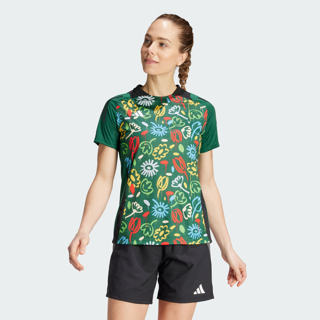 

adidas Camiseta Tiro 24 Camiseta Tiro 24 Mujer  - Mujer Fútbol, Verde