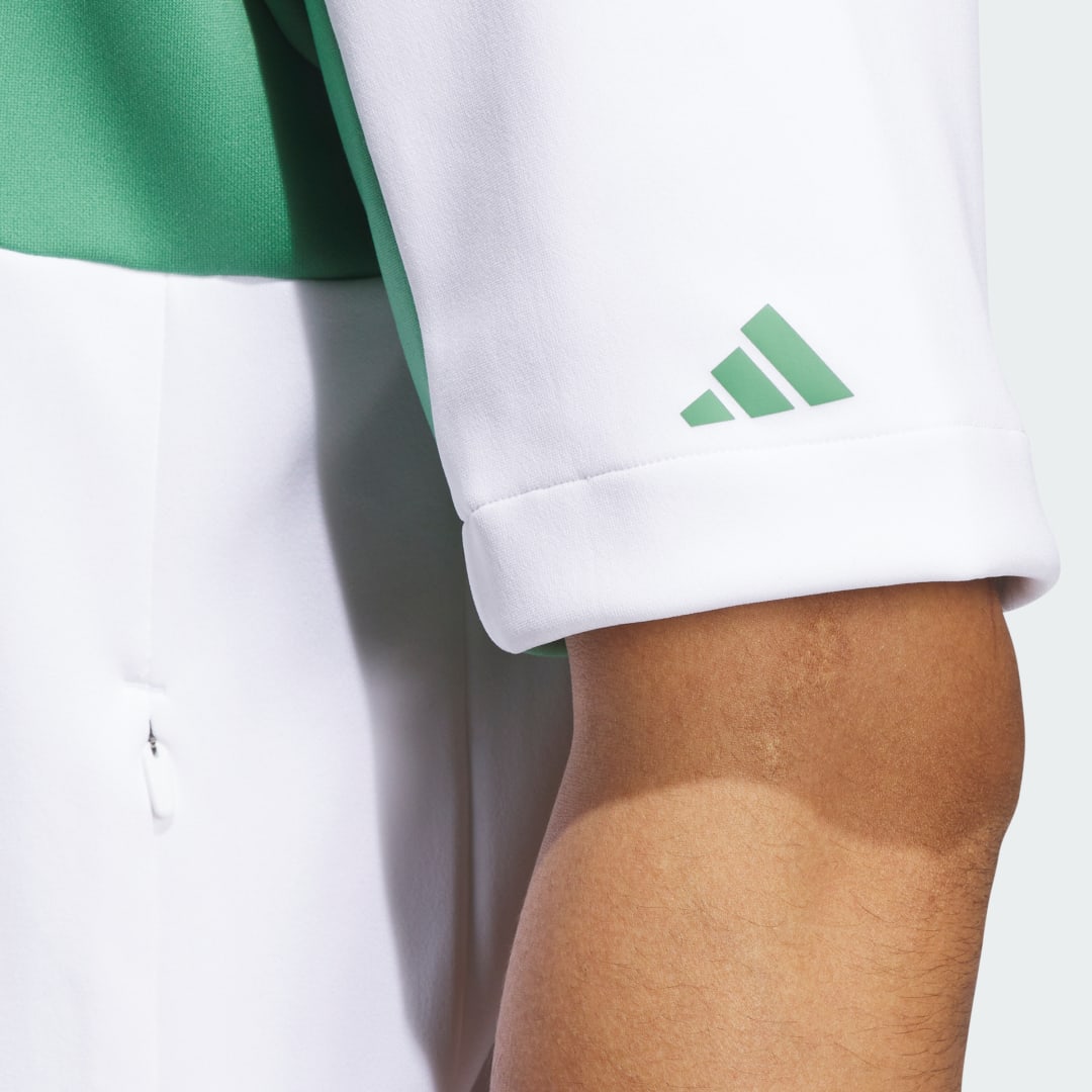 Adidas Ultimate365 Pullover met Korte Mouwen en Halflange Rits
