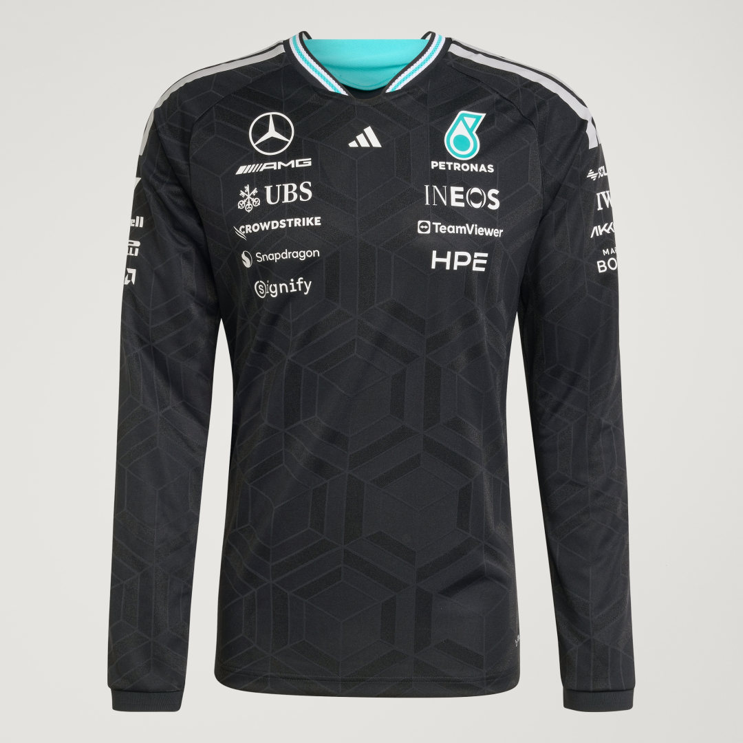MAILLOT MANCHES LONGUES MERCEDES AMG PETRONAS FORMULA 1 TEAM DRIVER AUTHENTIC - vue 8