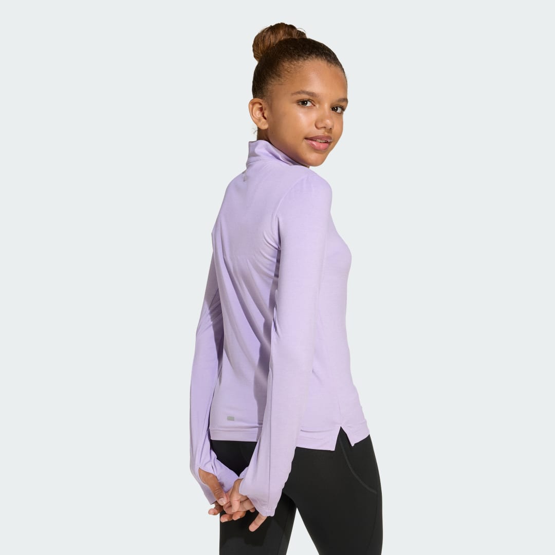 Adidas All Sports Favorite Longsleeve met Korte Rits Kids