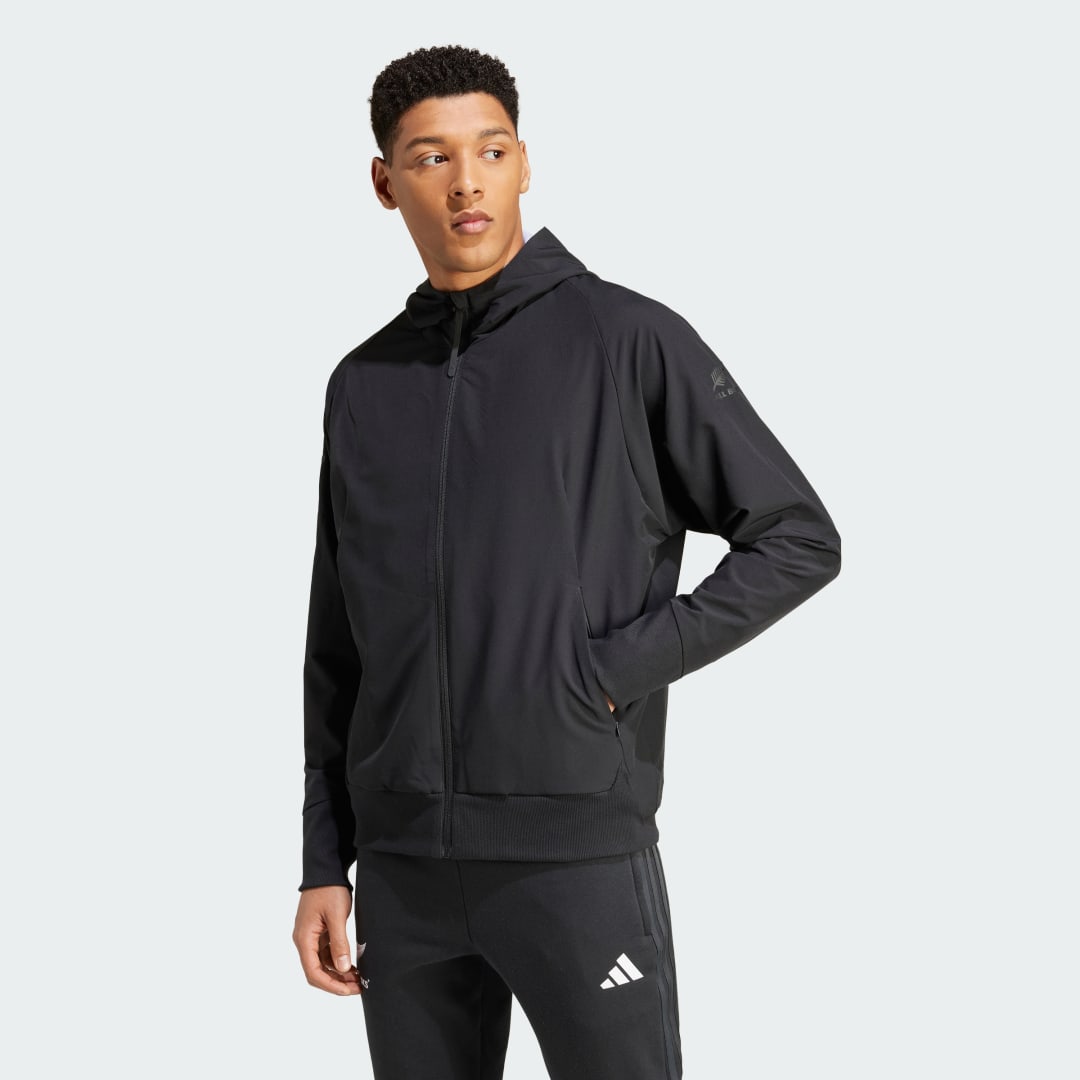 Adidas All Blacks Z.N.E. Woven Ritshoodie Zwart- Heren Zwart