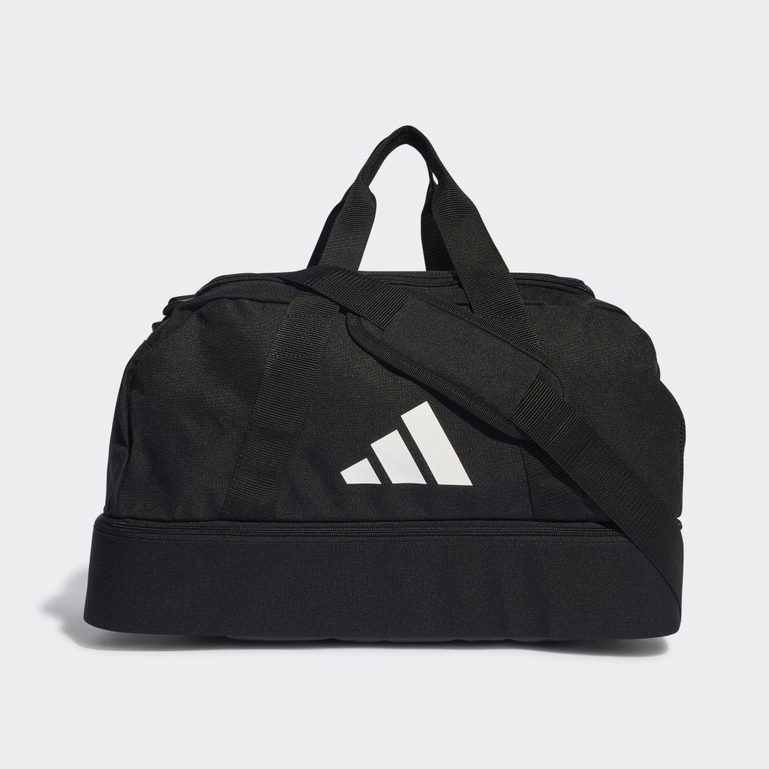 

adidas Maleta Deportiva Pequeña Tiro League Unisex, Negro/blanco