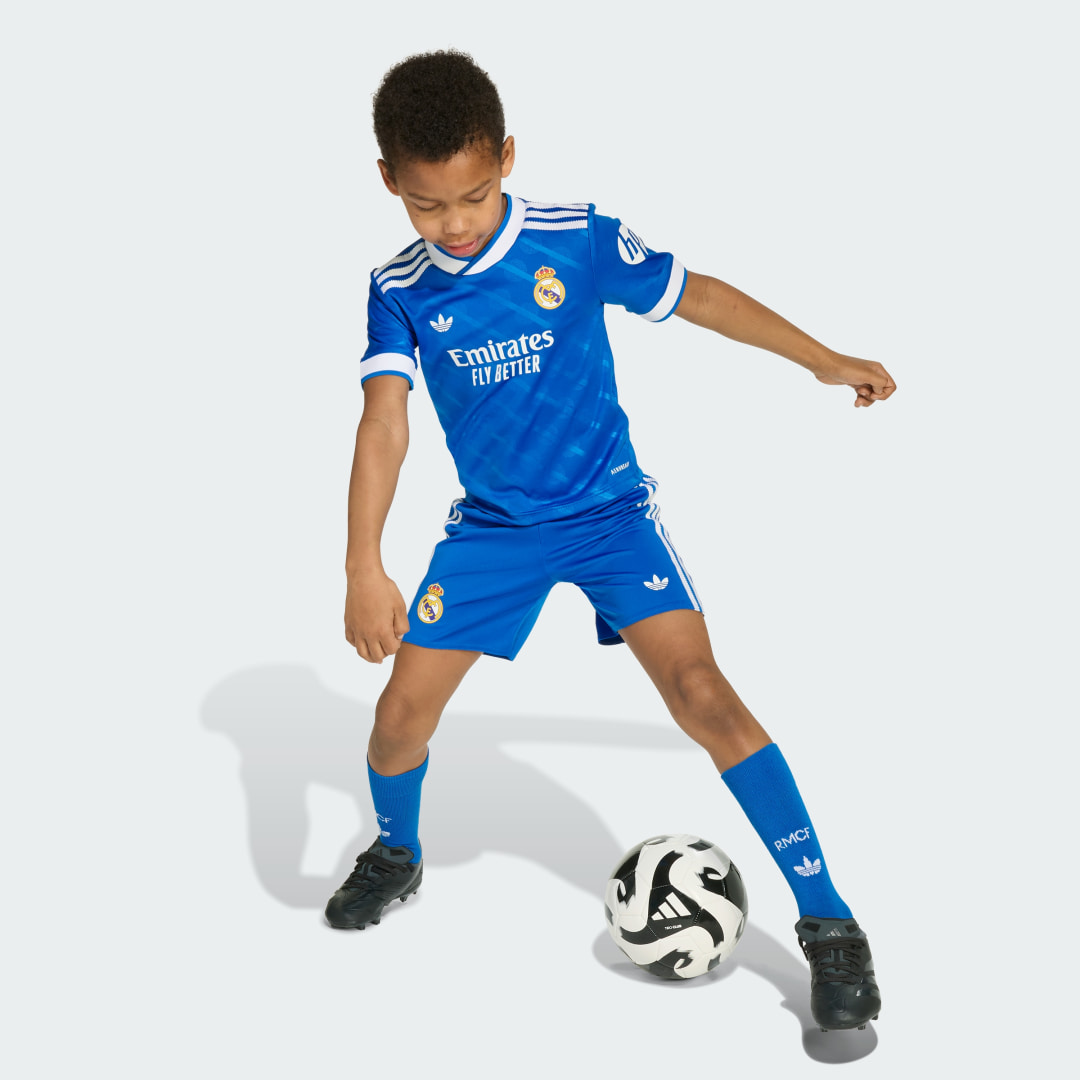 Adidas Real Madrid 25 26 Derde Mini-Tenue Kids