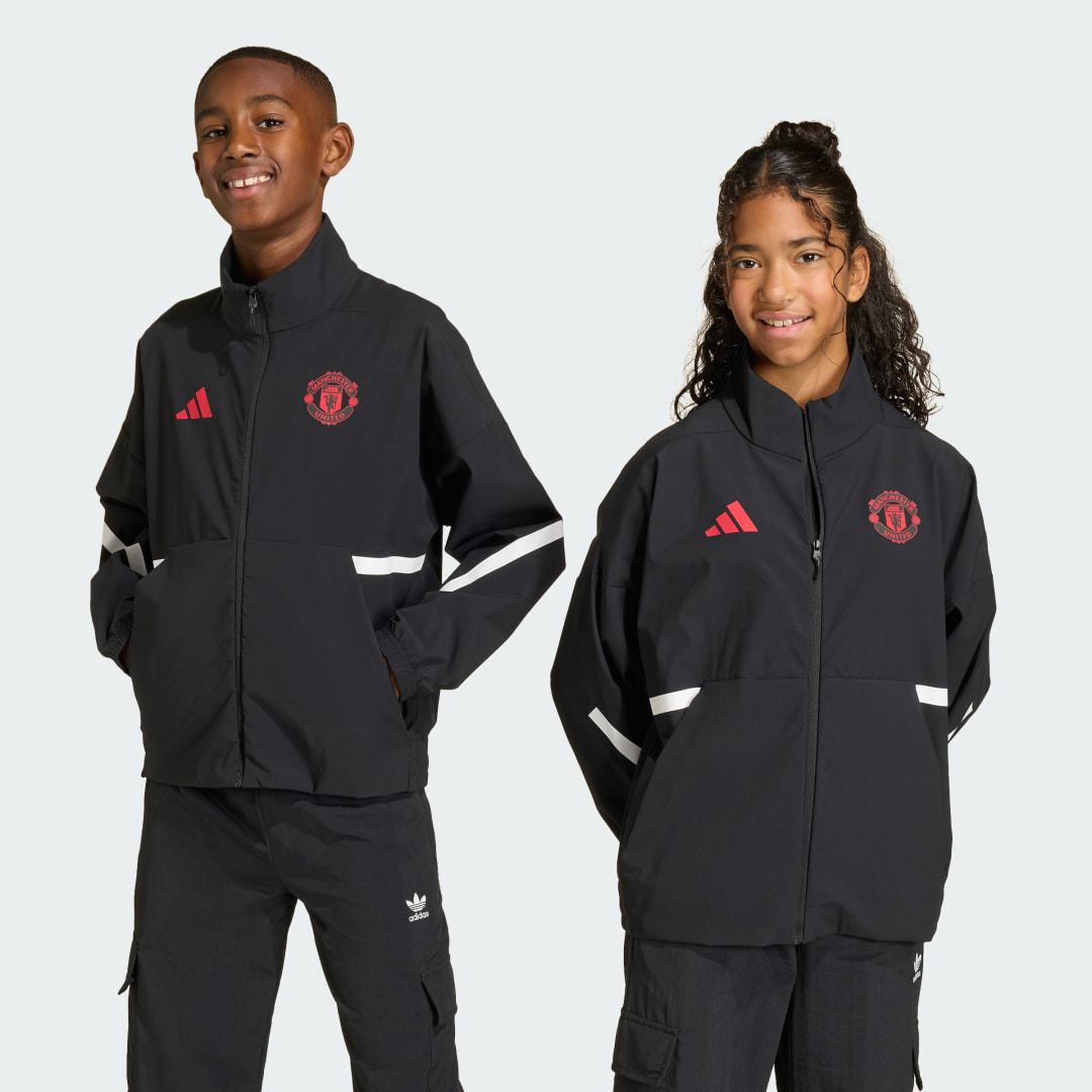 adidas Manchester United Z.N.E. Anthem Jacket Kids - $100.00 at Adidas