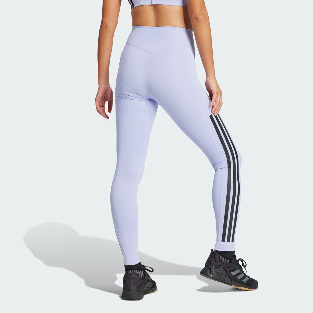 Adidas Optime 3-Stripes Lange Legging