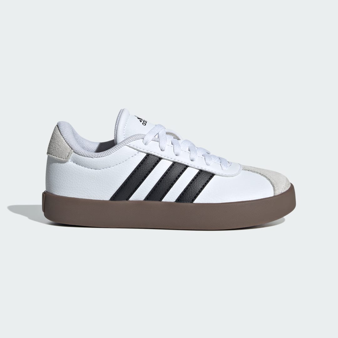 

adidas Tenis VL Adidas Court 3.0 Niños, Blanco/negro/gris one
