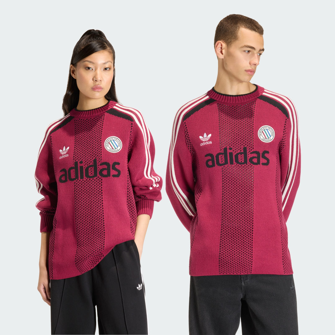 Adidas ADICOLOR BLOKECORE LICHTGEWICHT UNISEKS PULLOVER MET LANGE MOUWEN
