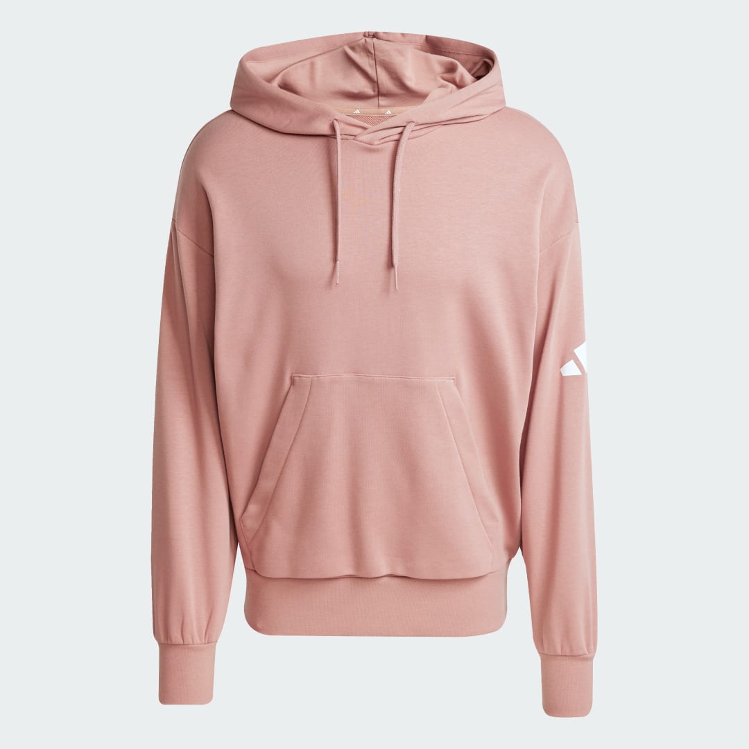 Adidas Essentials Loose-Fit 3 Bar Logo French Terry Hoodie