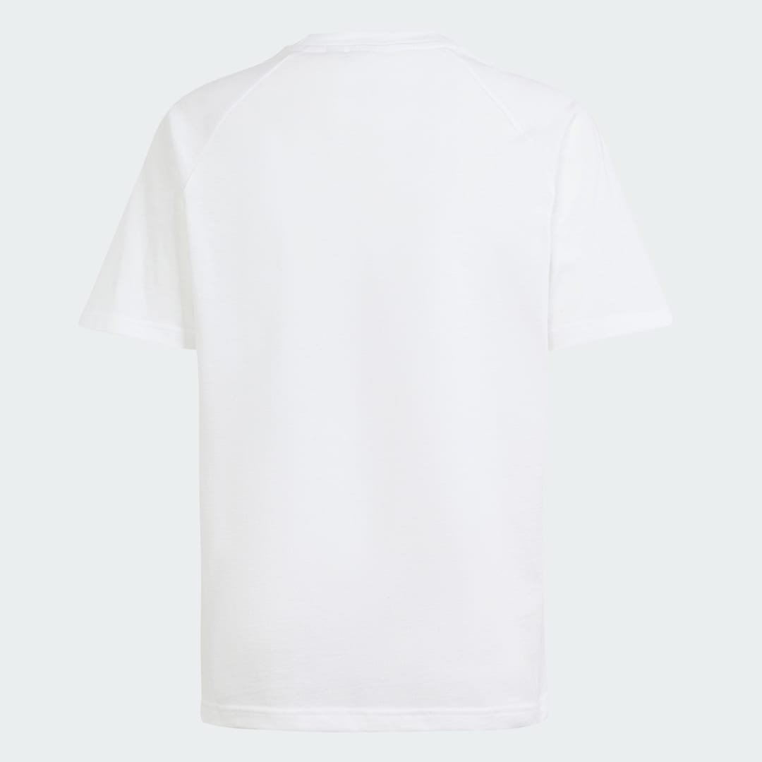 

adidas Camiseta Camo Niño, Blanco