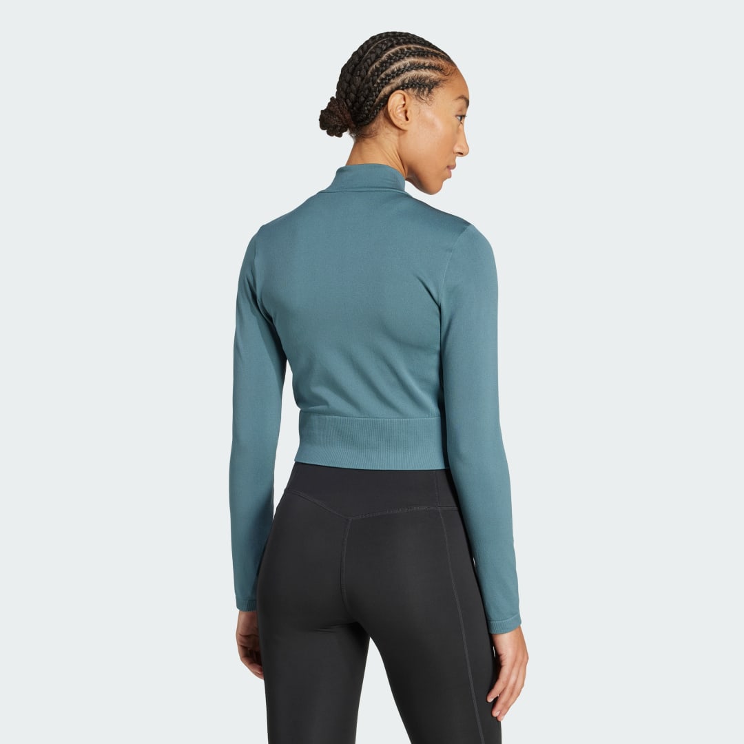 Workout Essentials Veste en tricot entièrement zippée - vue 10