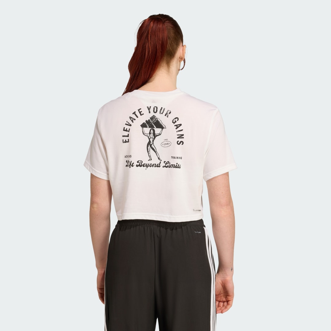 T shirt CLIMACOOL Vintage Training Graphic