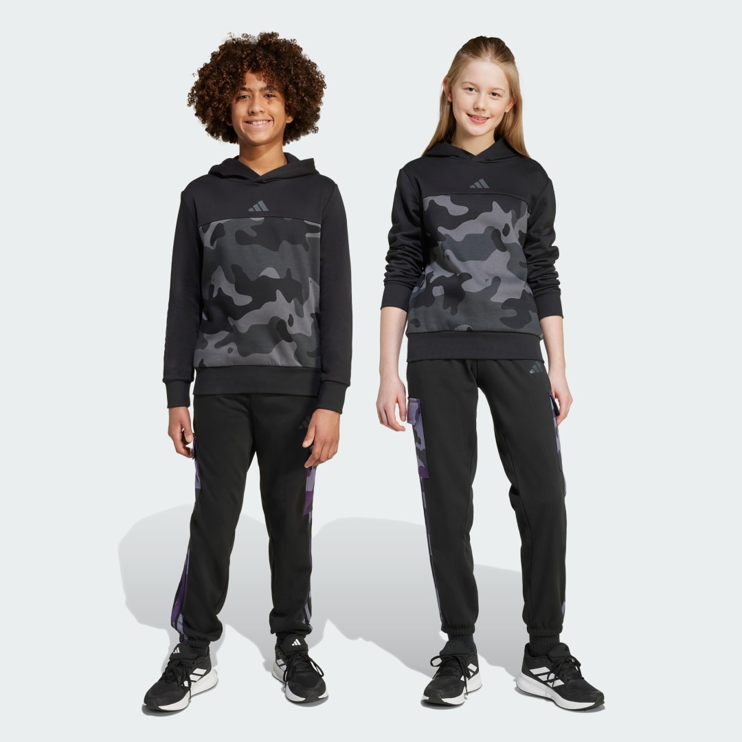 Adidas Seasonal Essentials Camo French Terry Cargobroek Kids