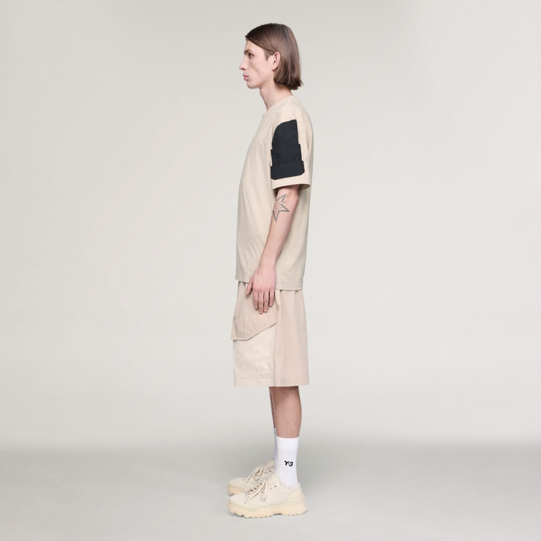 Thumbnail - Y-3 UT SHORTS, WEITES BEIN