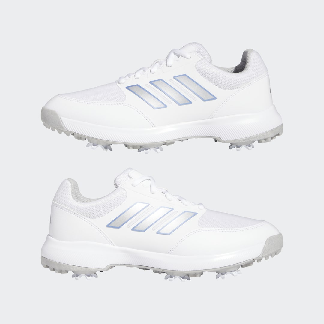 

adidas Tenis de Golf Tech Response 3.0 Mujer, Blanco/plata gris/azul fusion