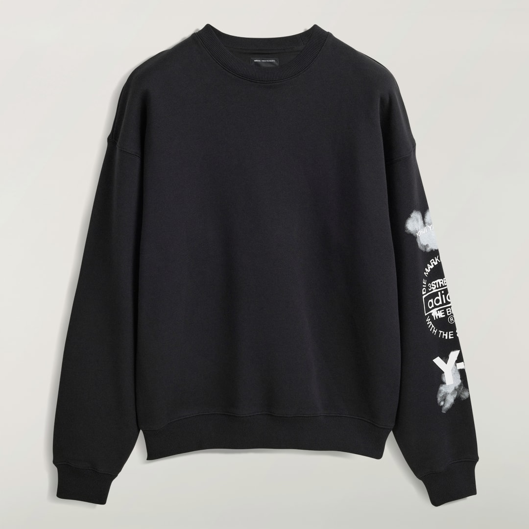 Adidas Y-3 Graphic Crew Sweatshirt