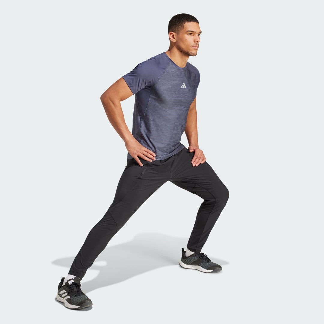 Adidas Gym+ Training 3-Stripes T-shirt