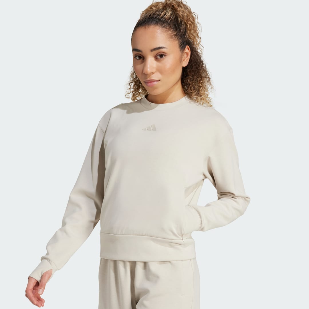 Adidas Designed-for-Training Warm-Up Sweatshirt