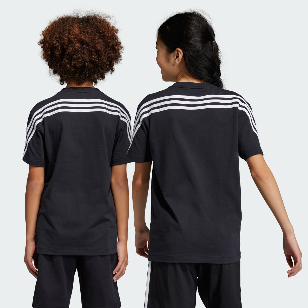 

adidas Camiseta Future Icons 3 Rayas Niño, Blanco