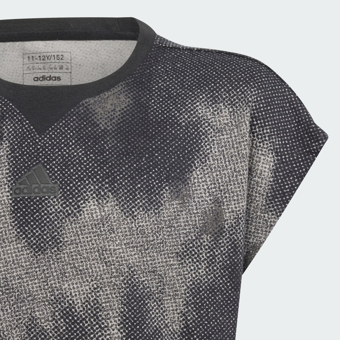 Thumbnail - Future Icons Allover Print Cotton Kids T-Shirt