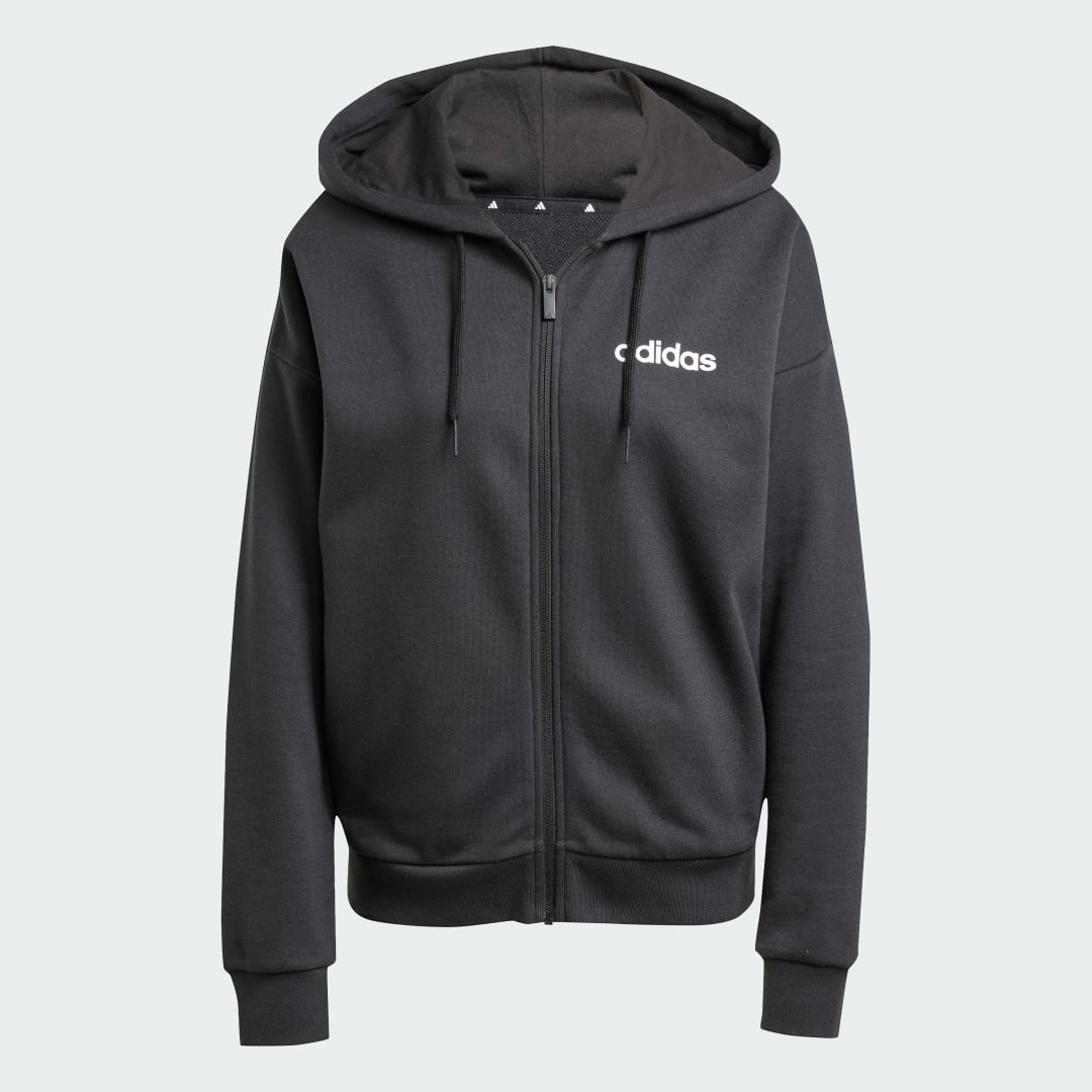 Adidas Essentials Linear French Terry Ritshoodie