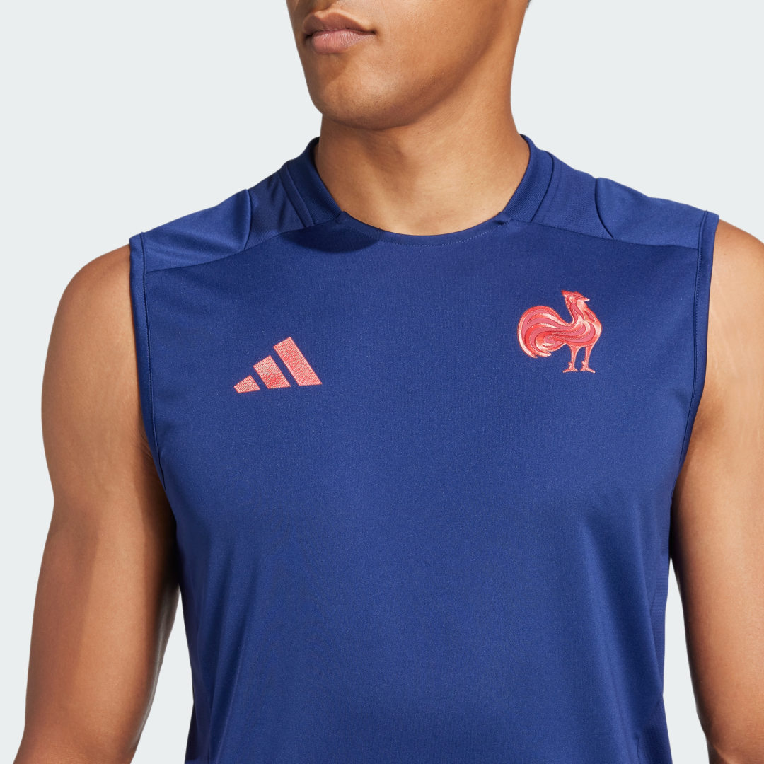 Adidas Frankrijk Training Mouwloos Shirt