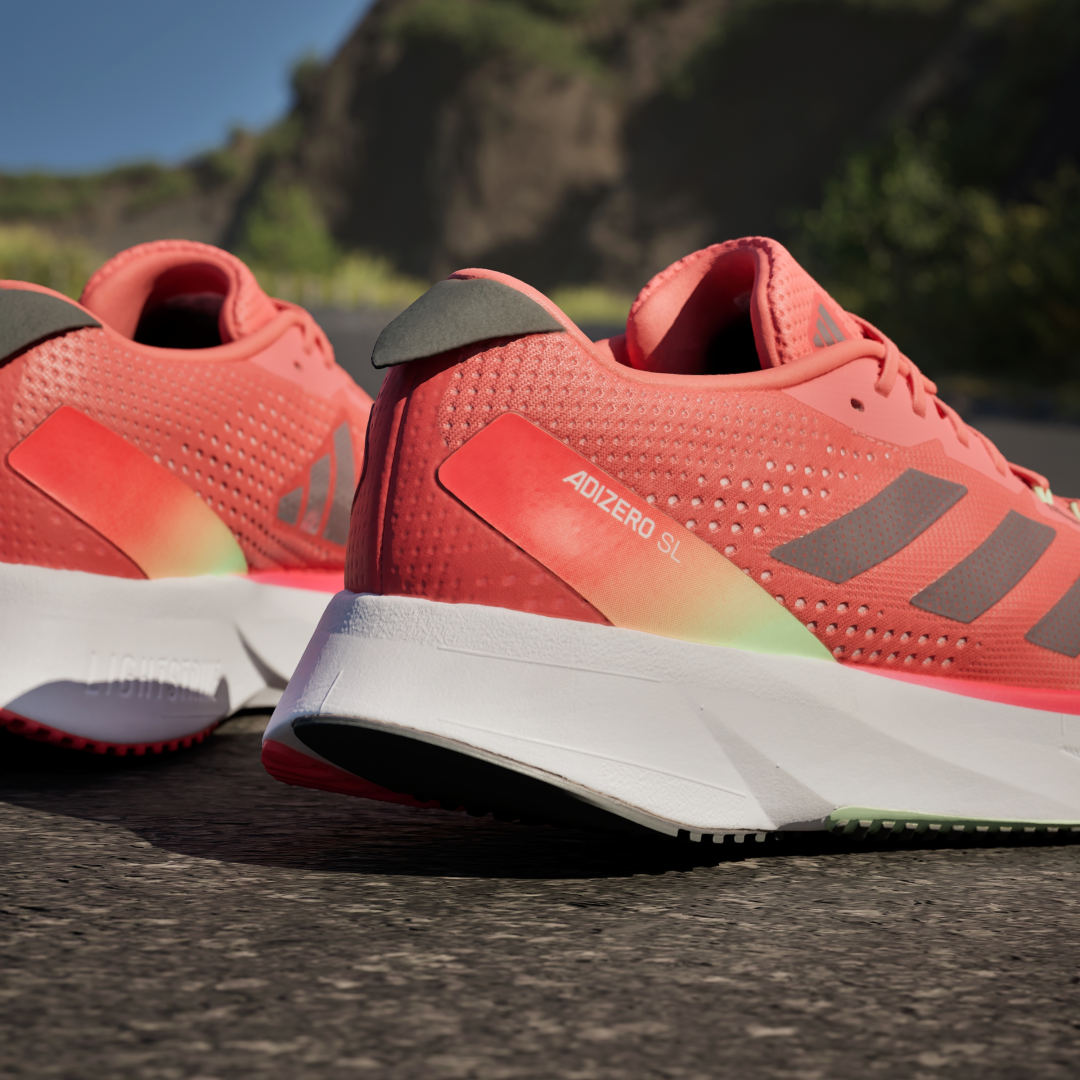 

adidas Adizero SL Unisex, Preloved scarlet/aurora met./solar rojo