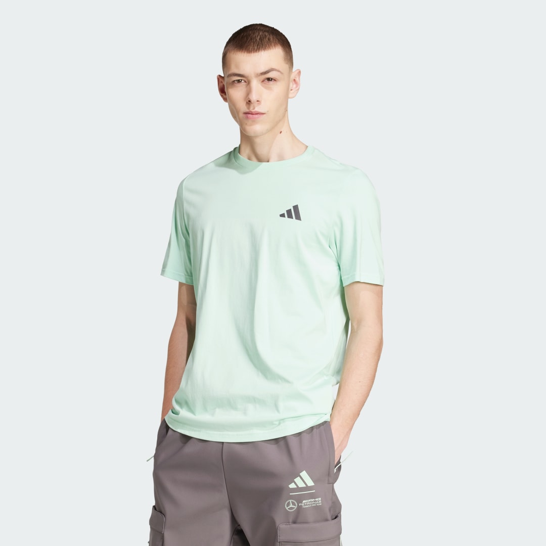 Adidas Mercedes AMG Petronas Formula One Team Premium Woven Graphic T-shirt