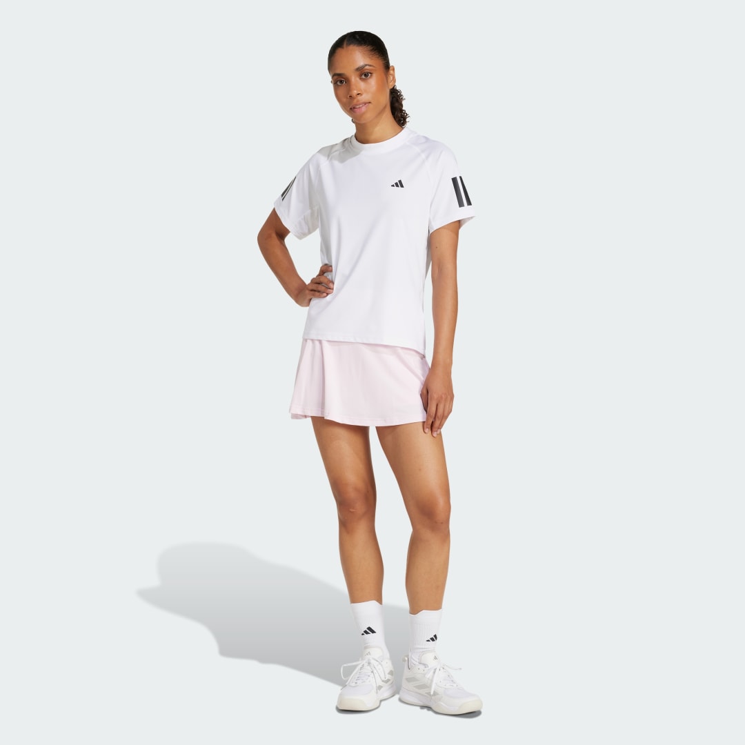 Adidas Club 3-Stripes Tennis Climacool T-shirt