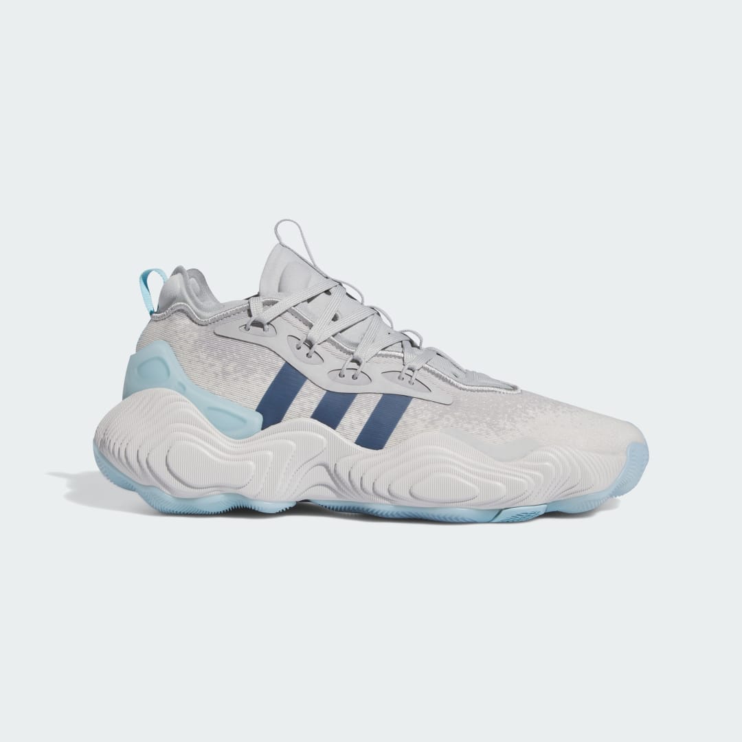 Image of adidas TRAE YOUNG 3 BASKETBALL SHOES Grey Two 11.5 - Unisex Basketball Athletic & Sneakers