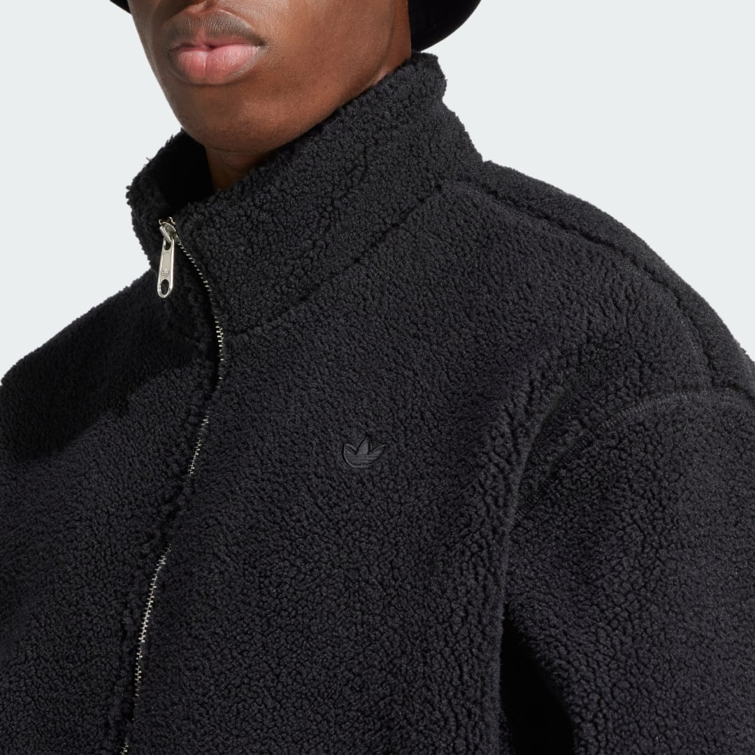 Adidas Premium Essentials Polar Fleece Sweatshirt met Lange Rits