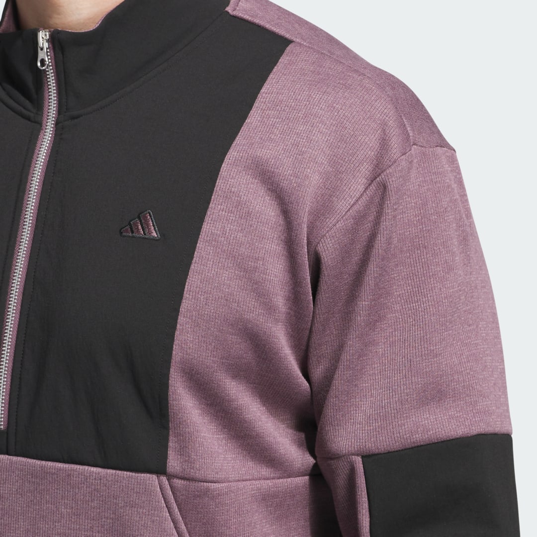Adidas Go-to DWR Hybrid Pullover met Halflange Rits