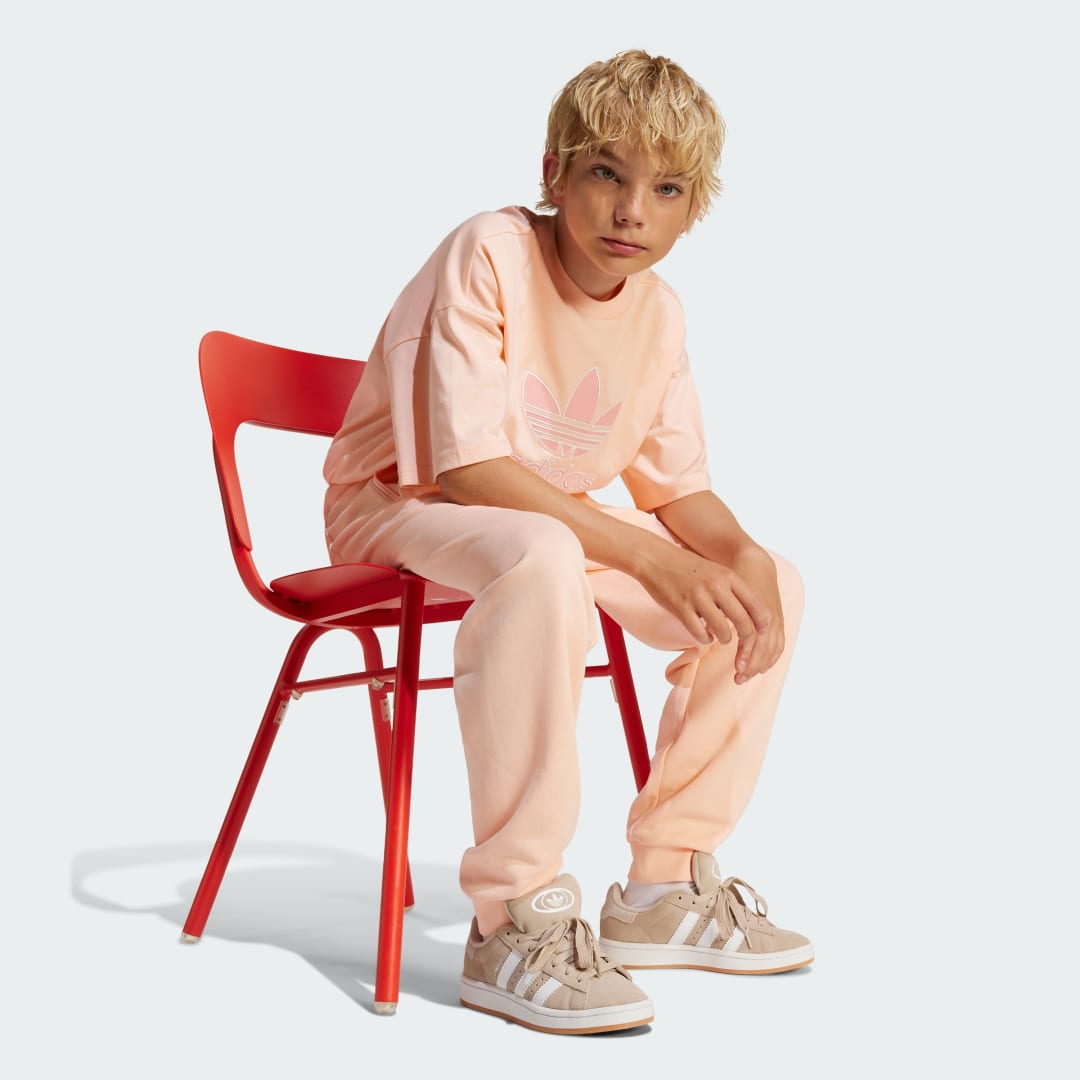 Thumbnail - Big Logo Execution Oversized Kids Jogginghose