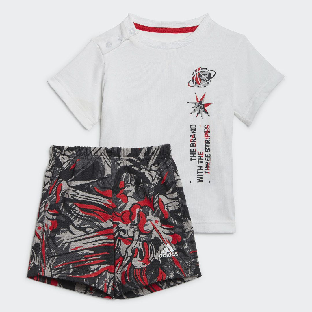 фото Комплект: футболка и шорты summer adidas performance