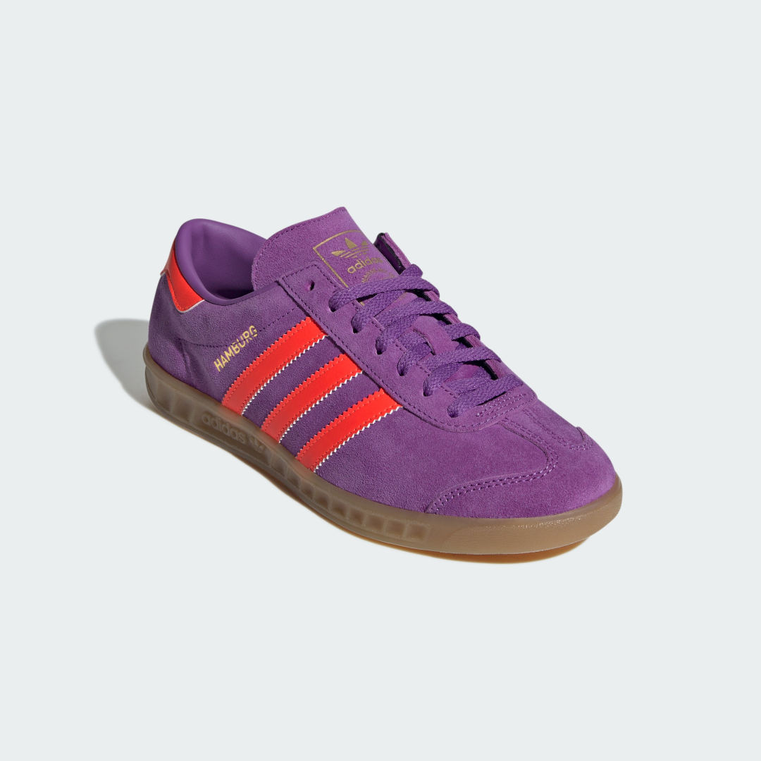 Adidas Hamburg sneaker Active Purple / Solar Red / Gold Metallic